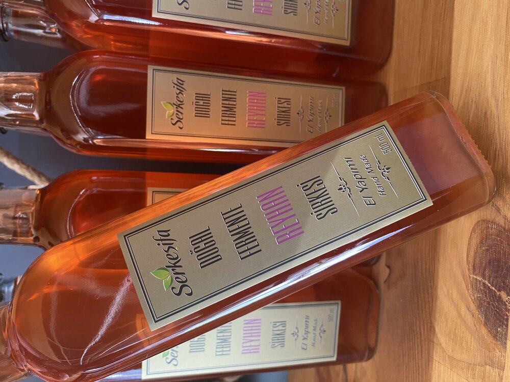 Reyhan sirkesi 500 ml