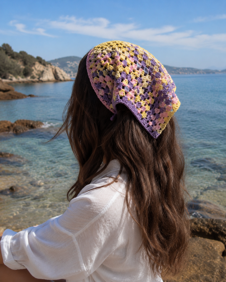 Violet Bandana