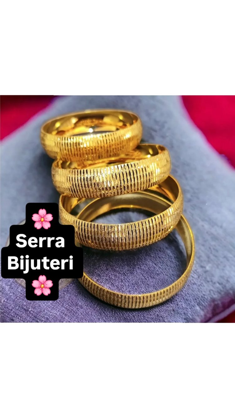 22 ayar kaplama bilezik 