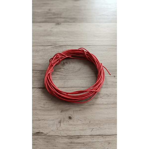 El Nakışı Kurtçuk Tırtıl Tel Kırmızı Renk Sert – 10 Gram