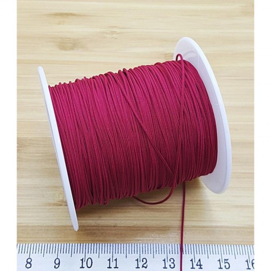 Paraşüt ipi 0,8 mm bobin satış bordo
