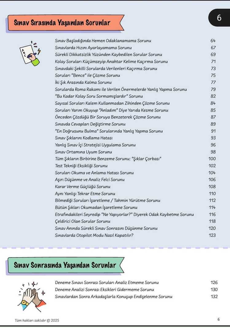 HEDEF: SINAVDA 0 HATA (E-Kitap)