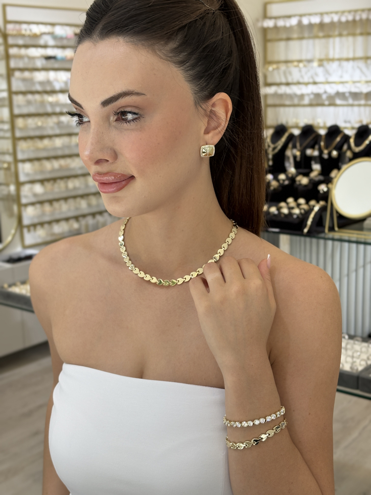 Xuping Özel Seri Kuyum Model Kolye