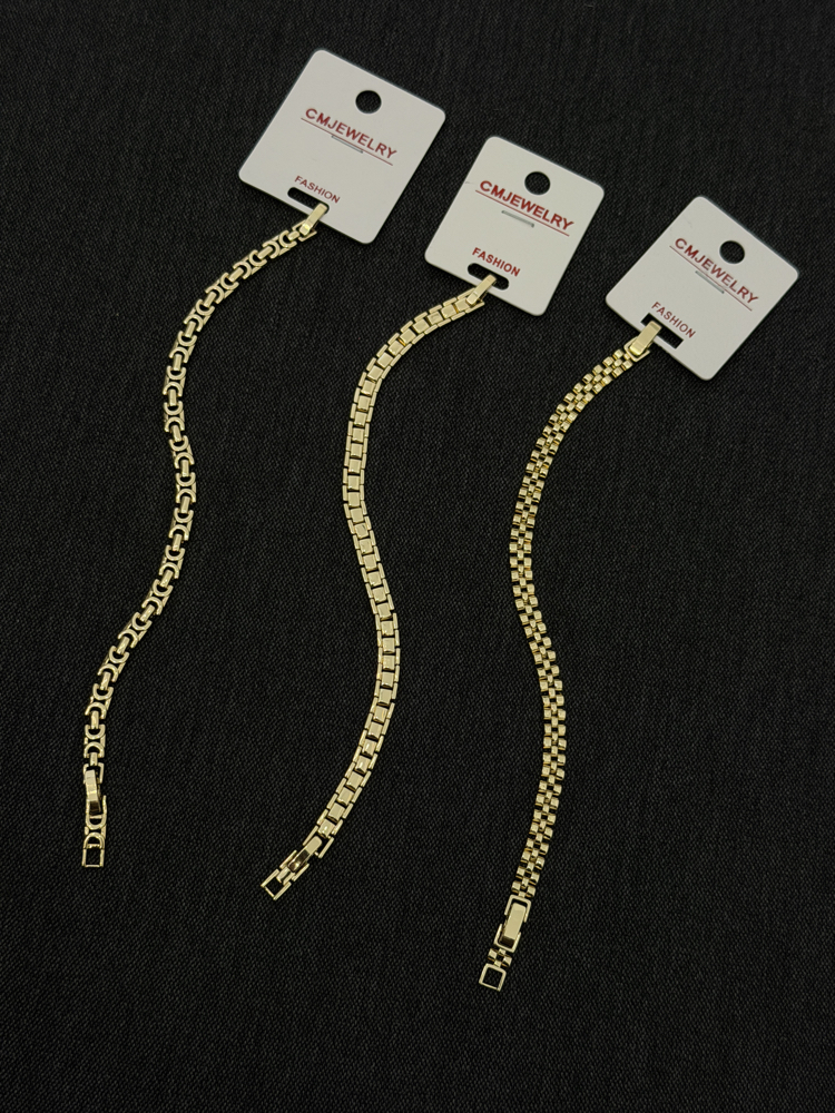 Cm Kuyumcu Model Taşsız Çelik Bileklik BL0650