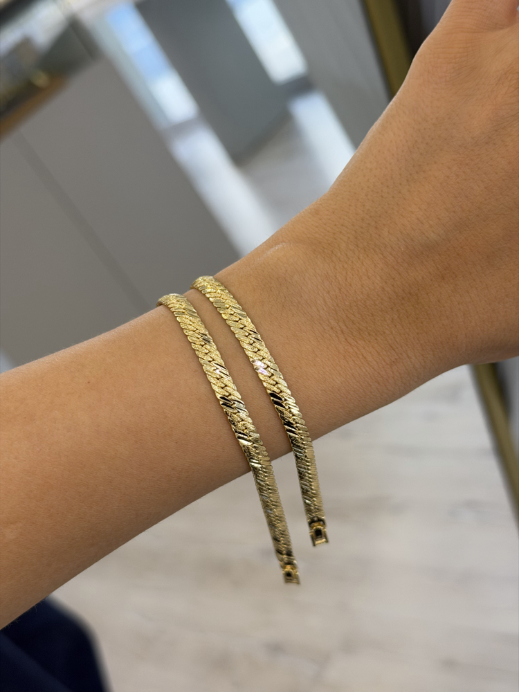 Birebir Kuyum Model Bileklik 14K