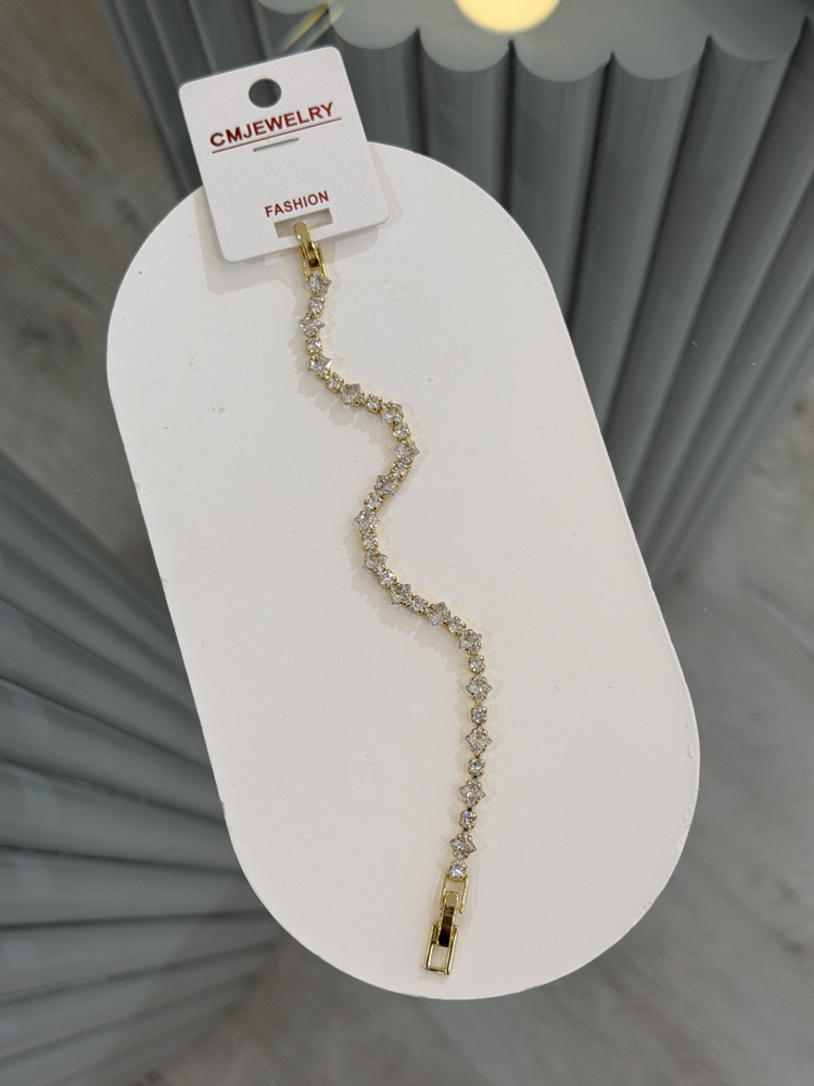 Vip Taşlı Çelik Bileklik BL0003