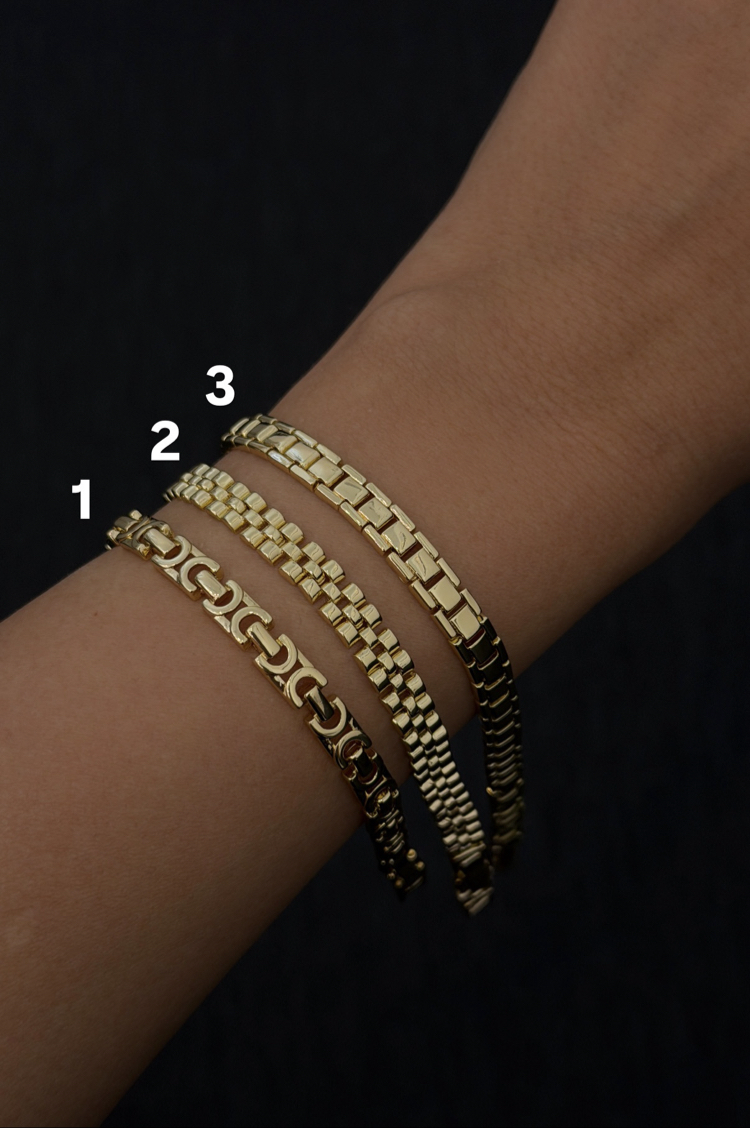 Cm Kuyumcu Model Taşsız Çelik Bileklik BL0650