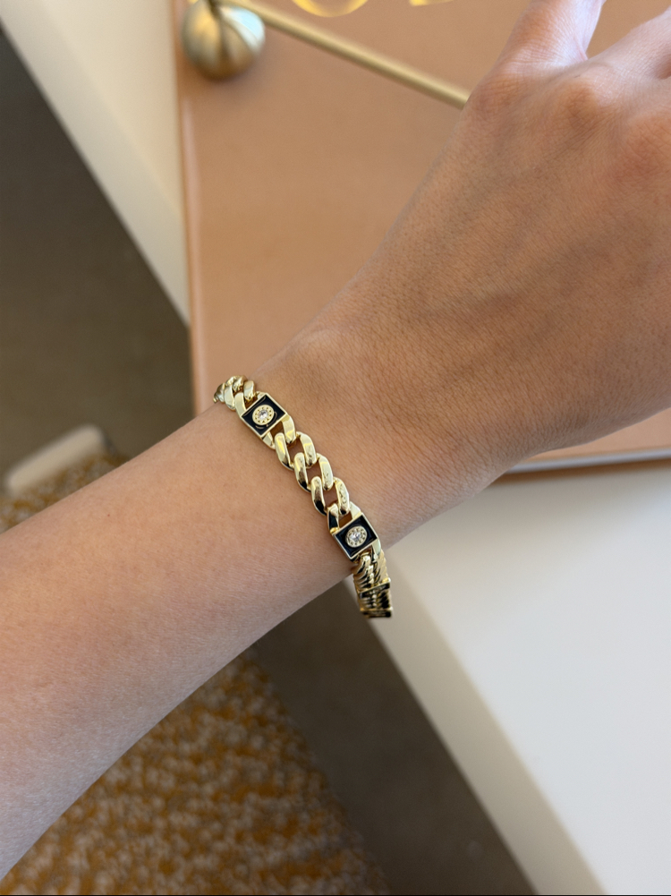 14 K Cm Marka Model Bileklik