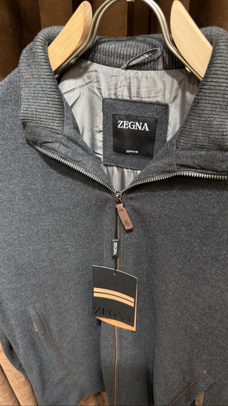 Zegna Koyu Gri Ceket İthal