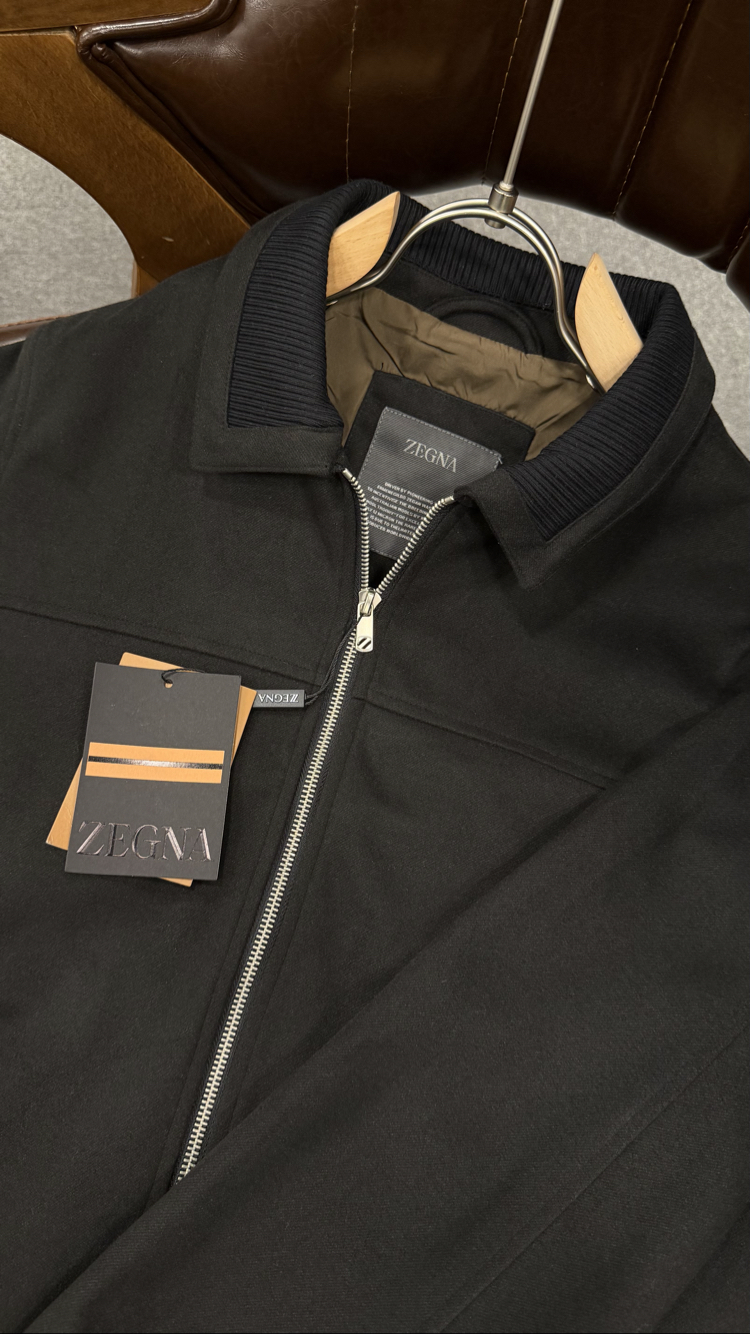 Zegna Siyah İthal Ceket