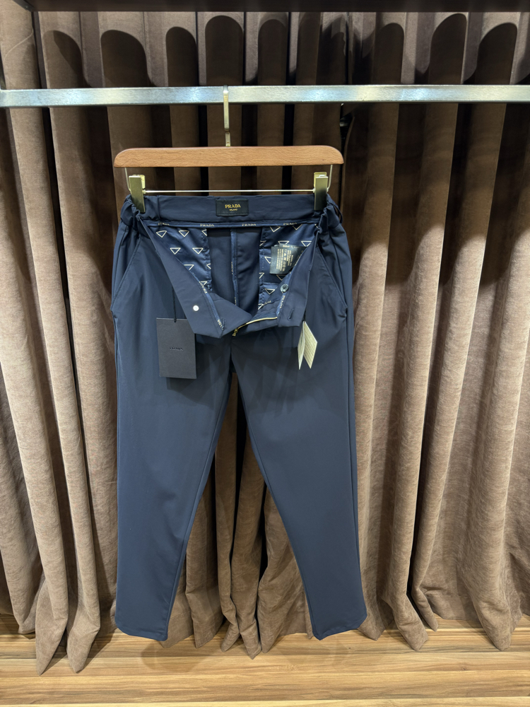 Prada Lacivert İthal Jogger Jean Q1