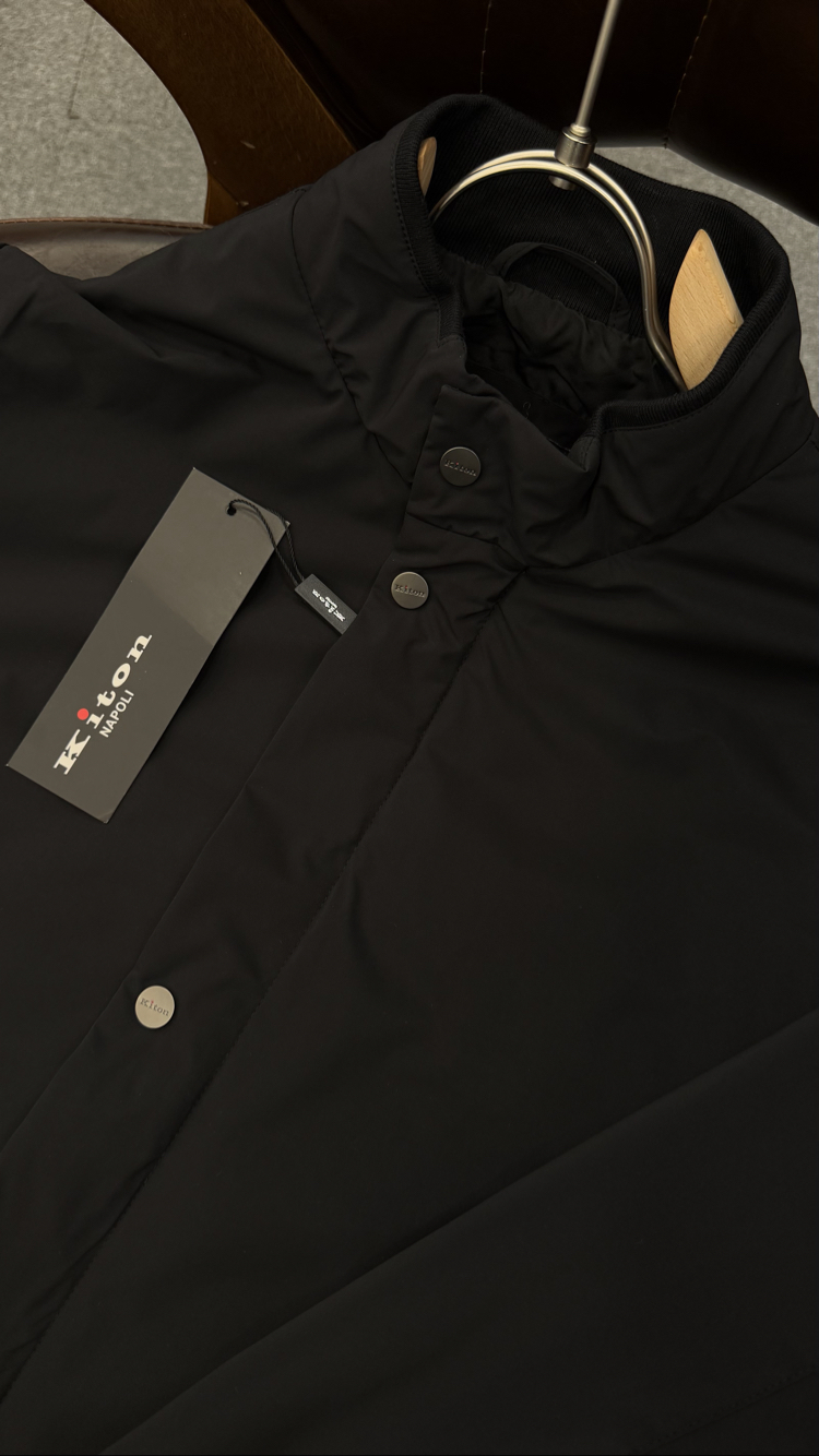 Kiton Siyah Ceket İthal 
