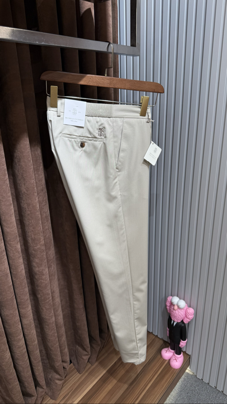Brunello cucinelli bej ithal jogger jean
