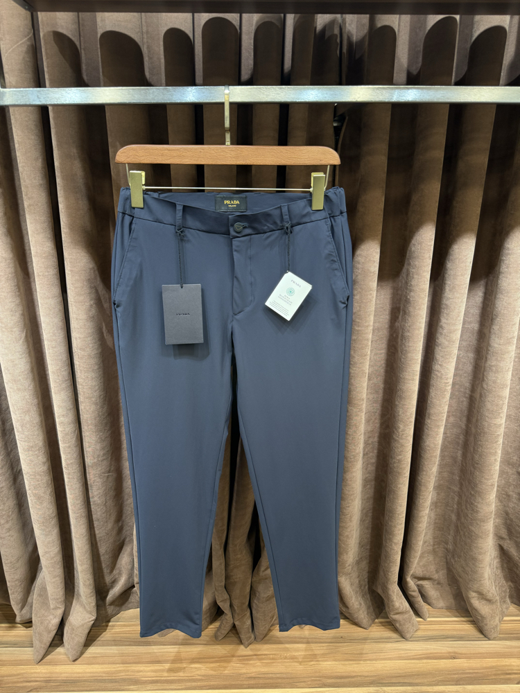 Prada Lacivert İthal Jogger Jean Q1