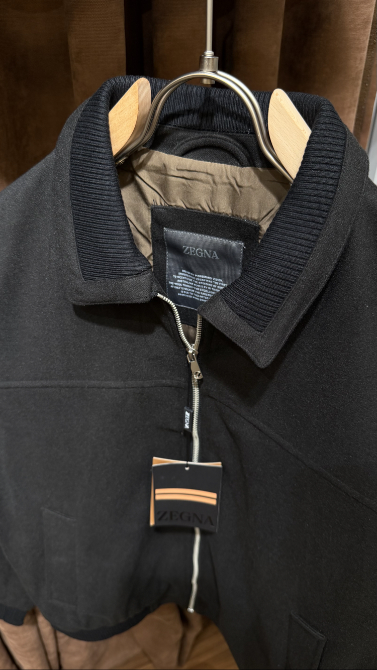Zegna Siyah İthal Ceket