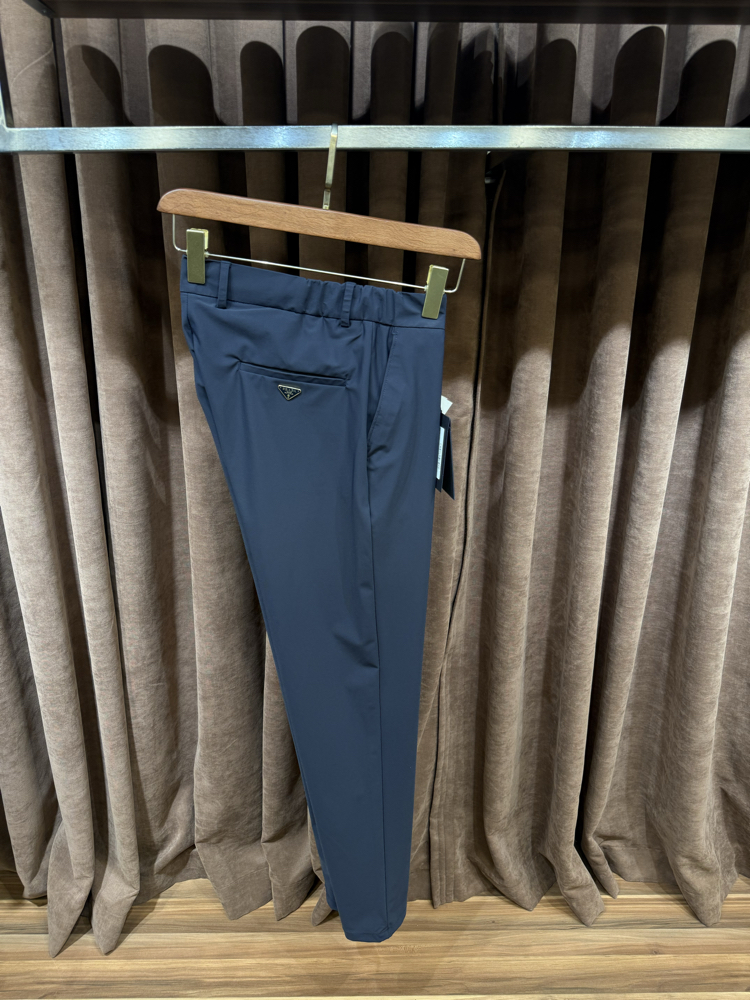Prada Lacivert İthal Jogger Jean Q1