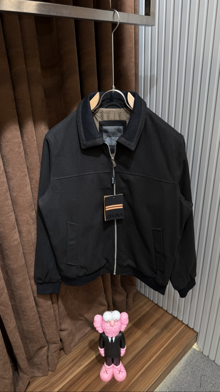 Zegna Siyah İthal Ceket