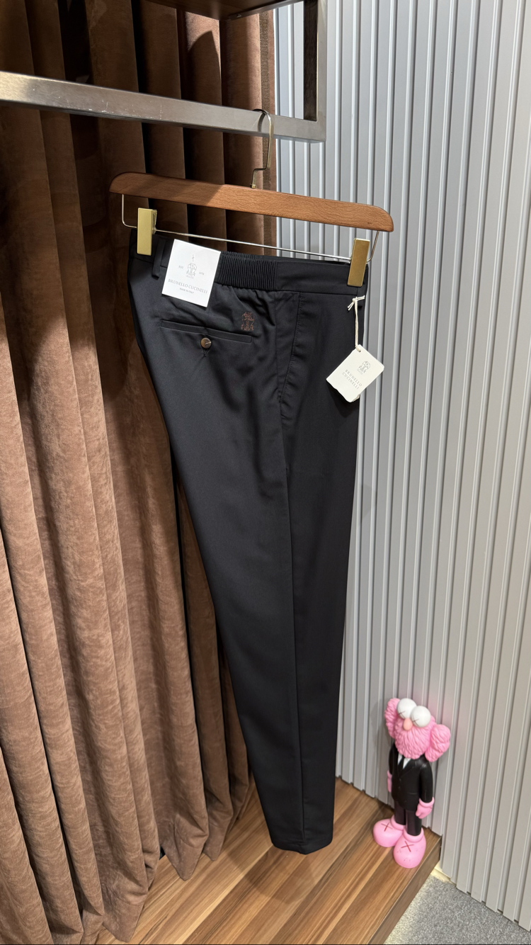 Brunello cucinelli siyah ithal jogger jean