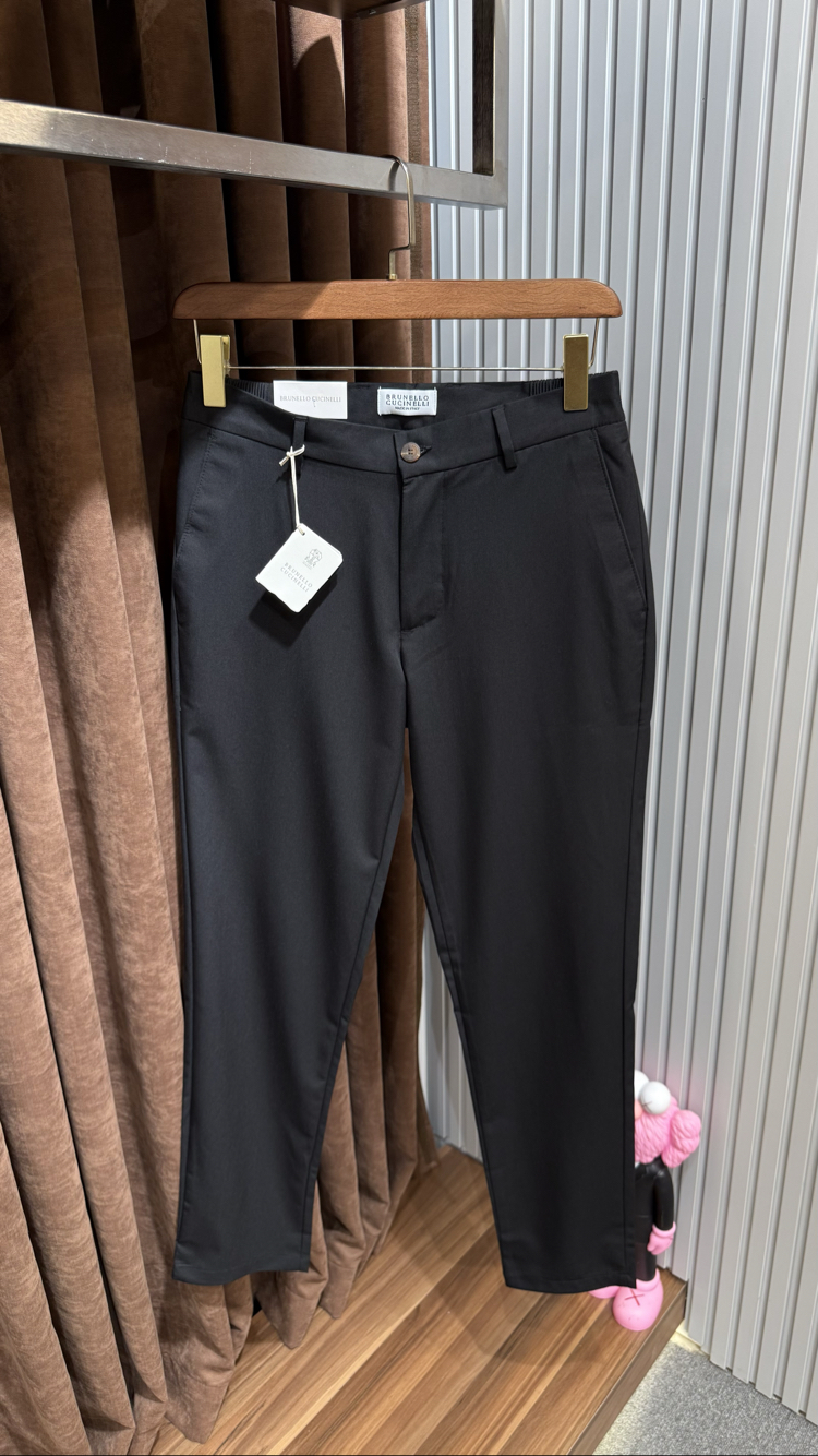 Brunello cucinelli siyah ithal jogger jean