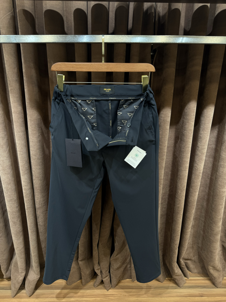 Prada Siyah İthal Jogger Jean Q1