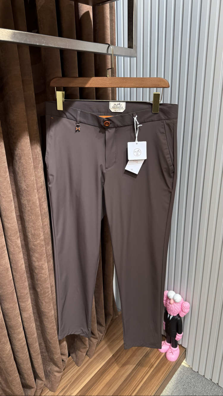 Hermes kahverengi ithal jogger jean