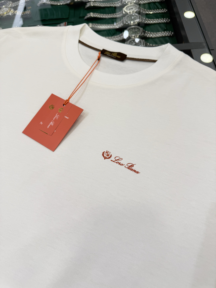 Loro Piana Göğüs Detay Tshırt