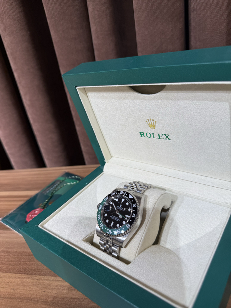 Rolex GMT-Master II 40 mm Black Dial “Sprite”