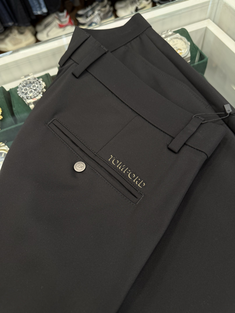 Tom Ford kırışmaz siyah Jogger ithal J’1