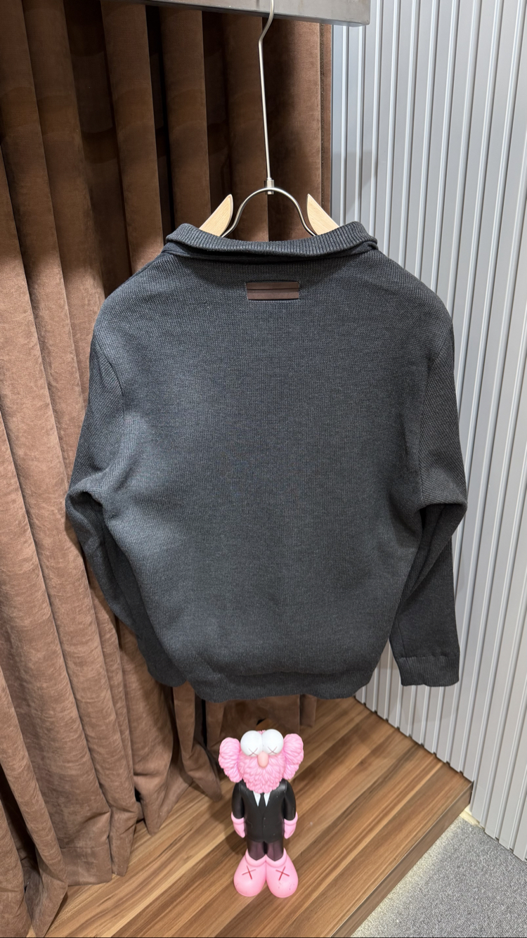 Zegna Koyu Gri Ceket İthal