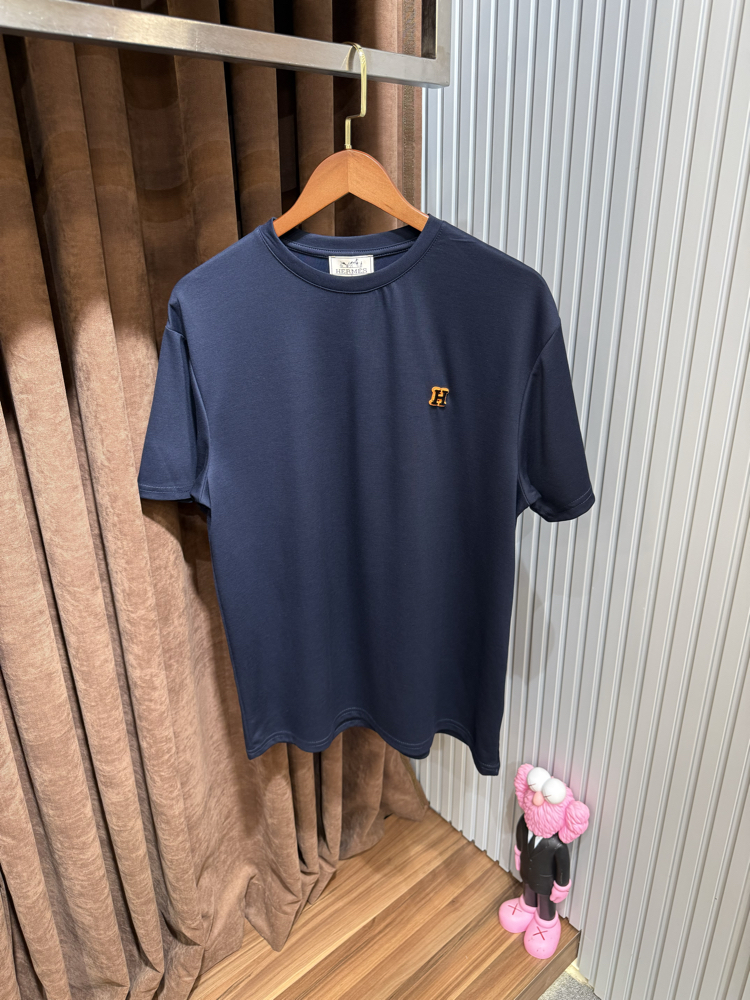 Hermes mini logo kırışmaz tshırt 