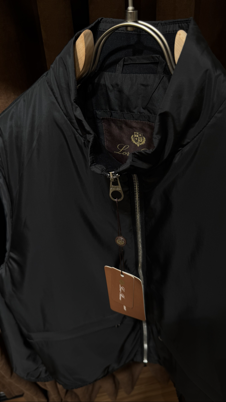 Loro Piana Siyah Ceket İthal
