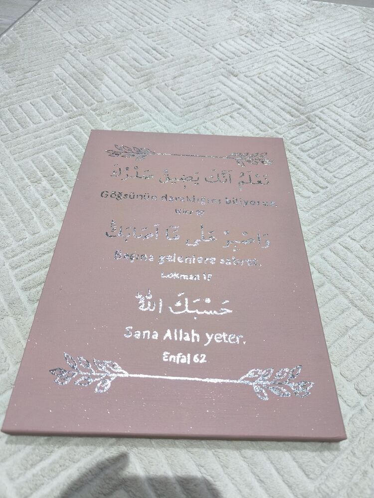 Pudra pembe 3 Ayet Tablo 