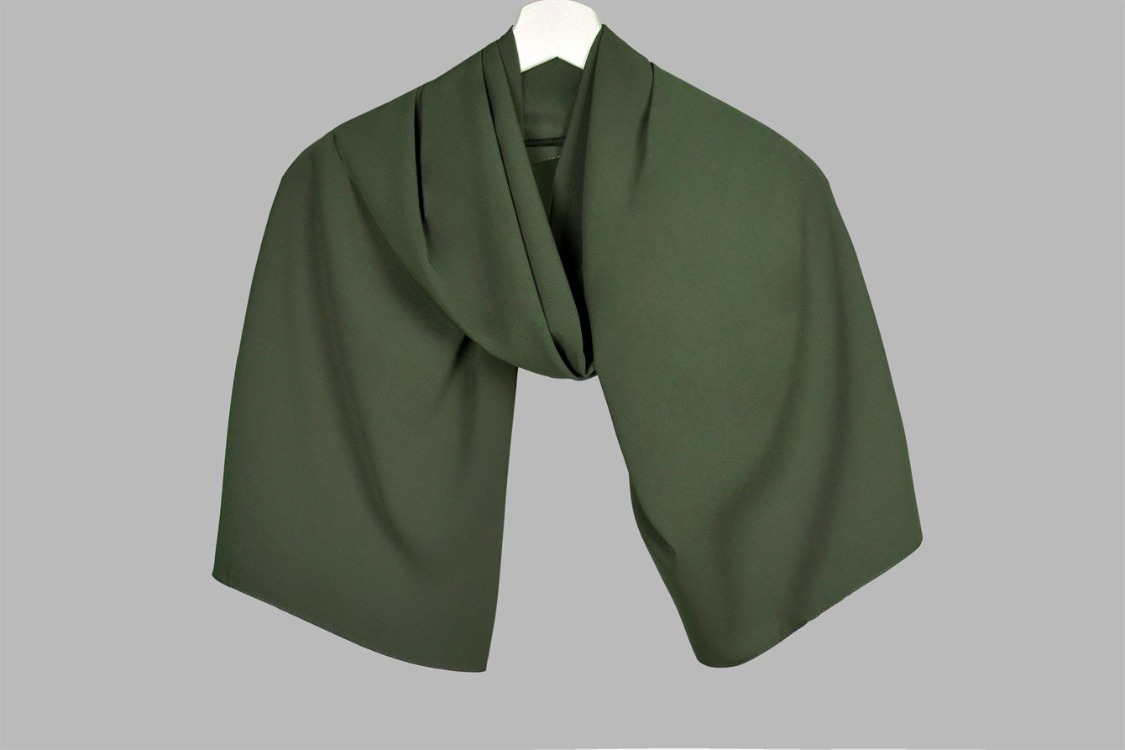 KROREN - Medine İpeği Şal - Haki