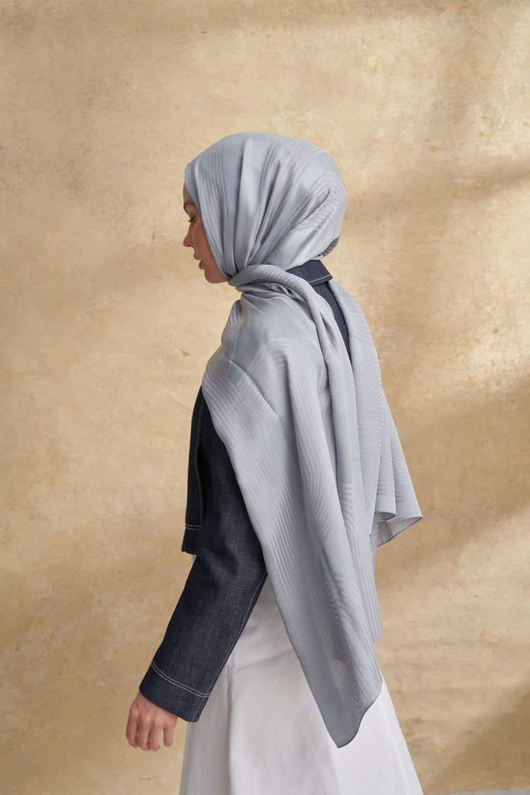 Armanda - 3305 Fiori Jakar Line Desen - Gümüş