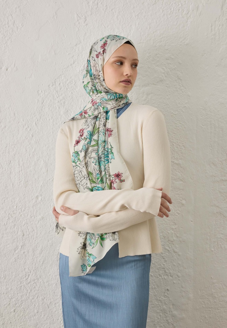 FRESH SCARFS - Aster Desen Şal - Mint