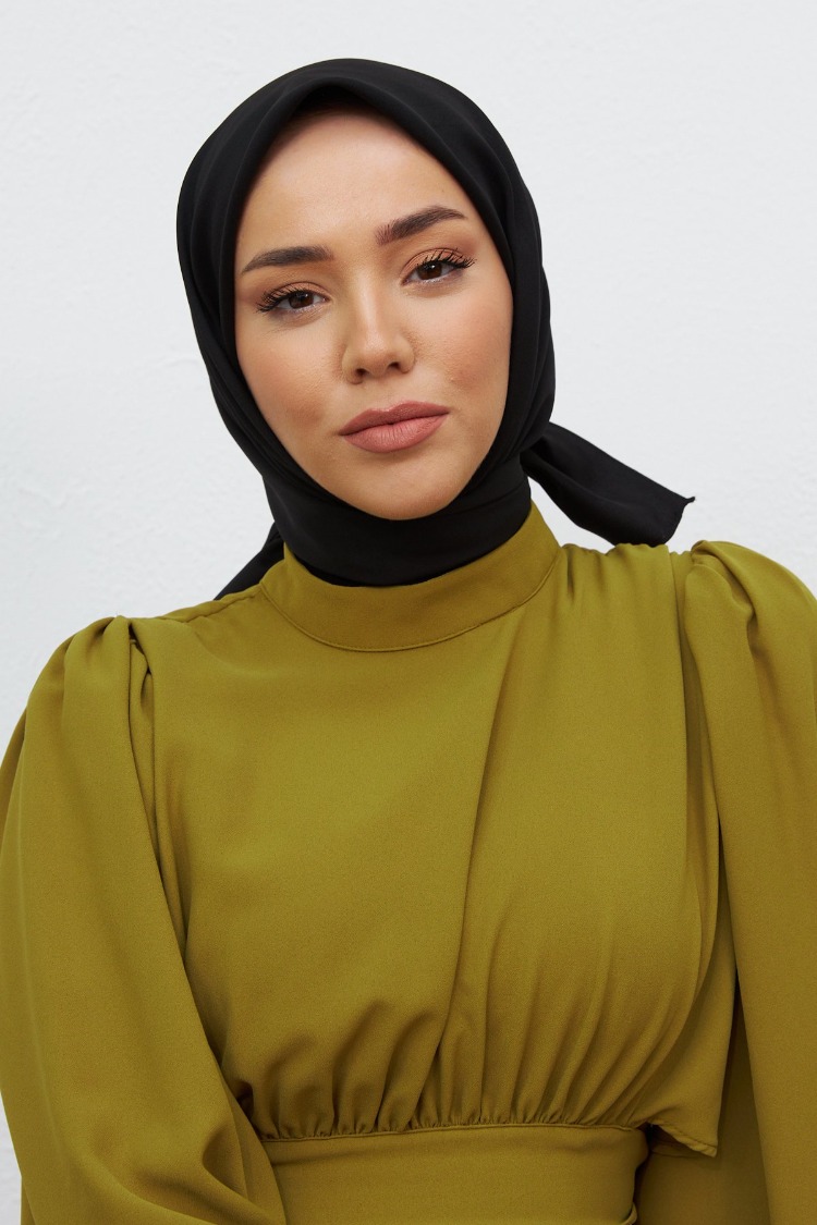 Silk Home Twill Eşarp 11343 - Siyah