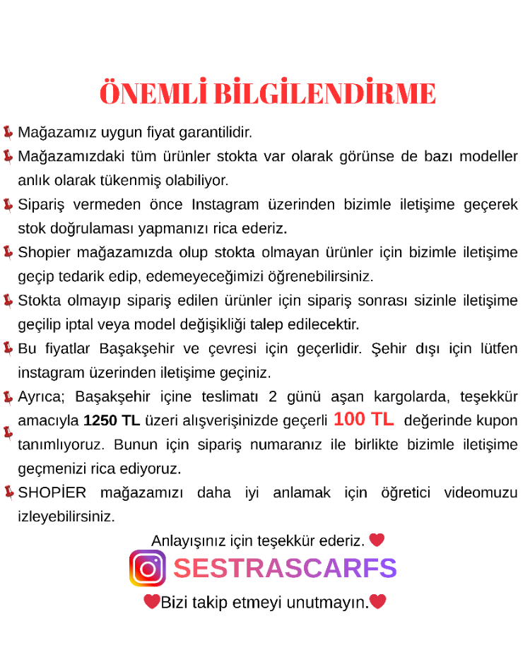 ÖNEMLİ BİLGİLENDİRME
