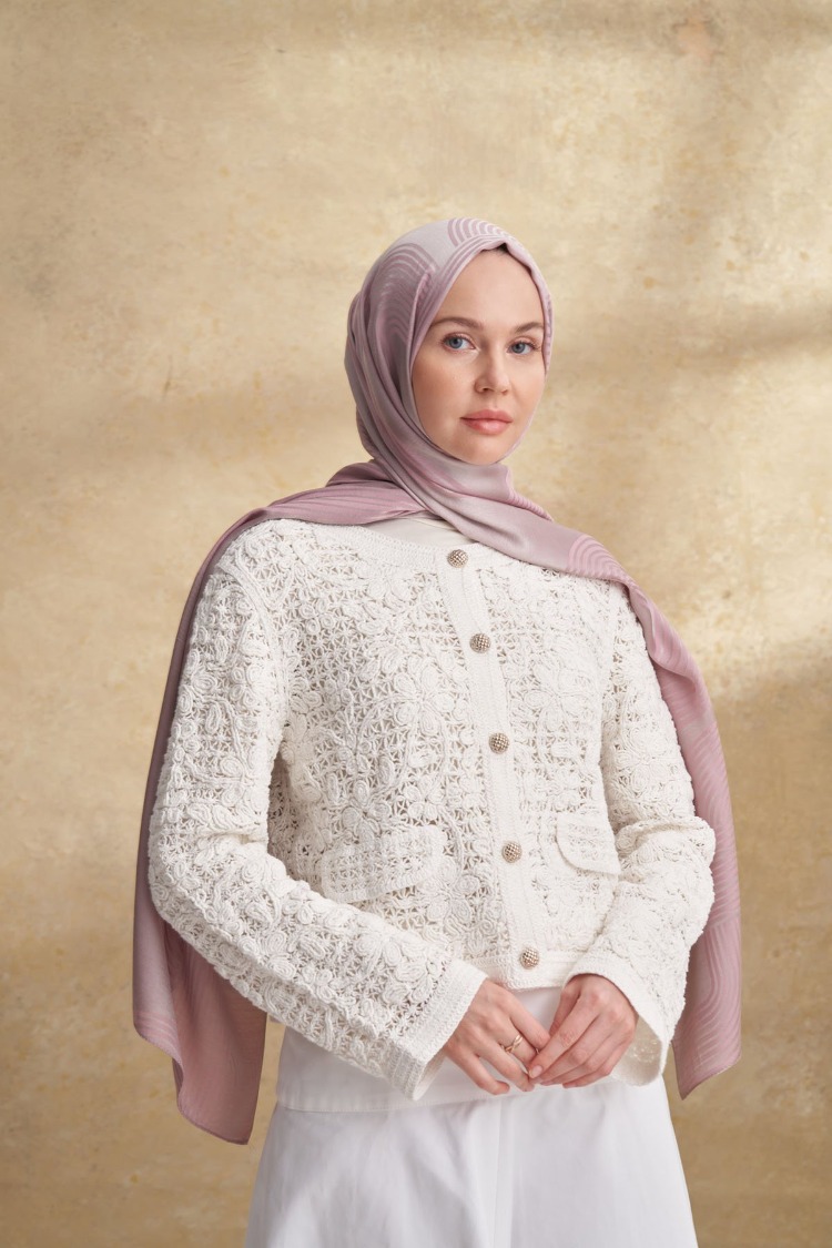 Armanda - 3305 Fiori Jakar Line Desen - Pudra