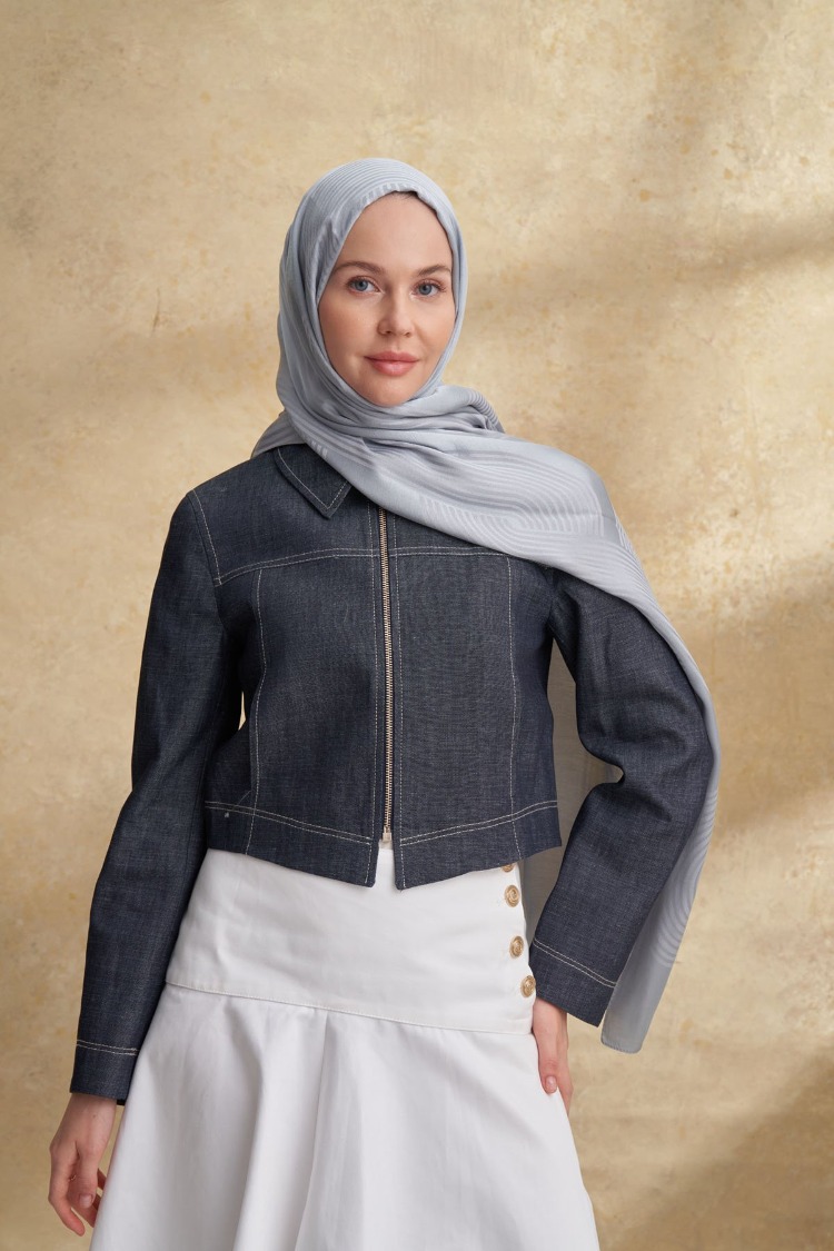 Armanda - 3305 Fiori Jakar Line Desen - Gümüş