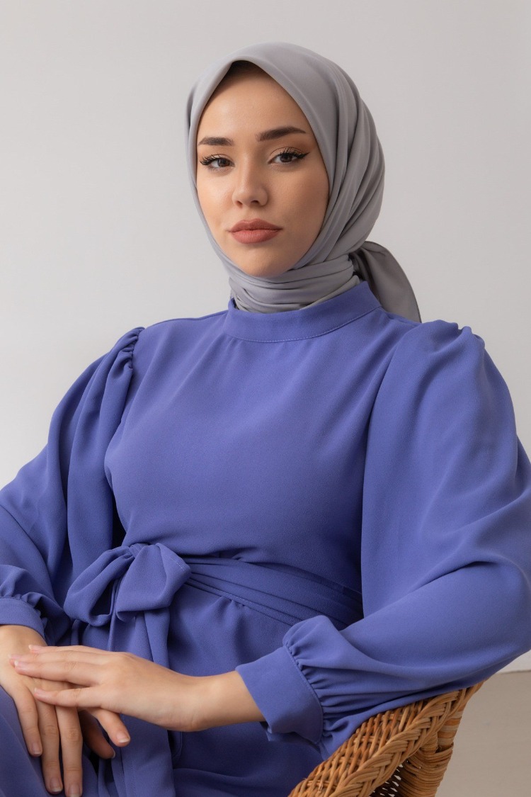 Silk Home Twill Eşarp 11343 - Gri
