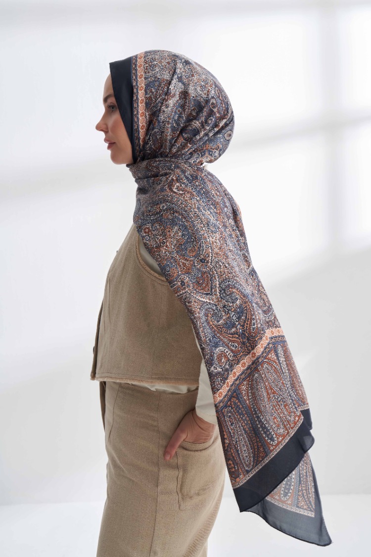 ARMANDA -6036 Etnik Desen Şal -