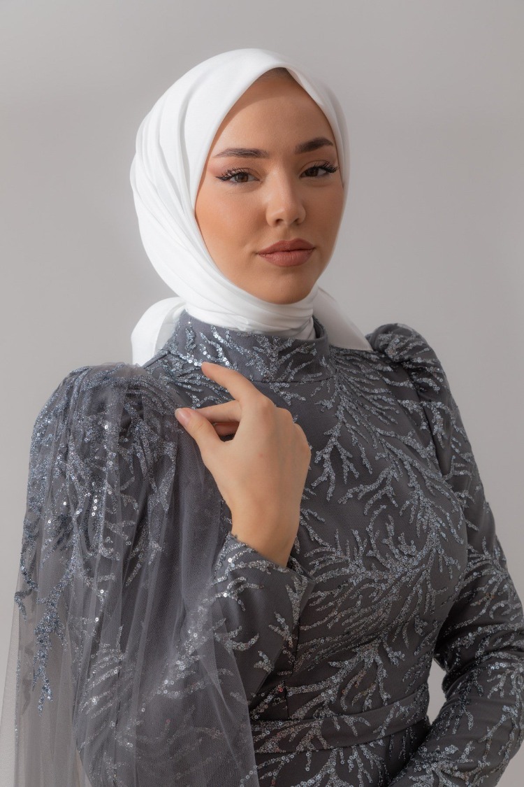 Silk Home Twill Eşarp 11343 - Beyaz