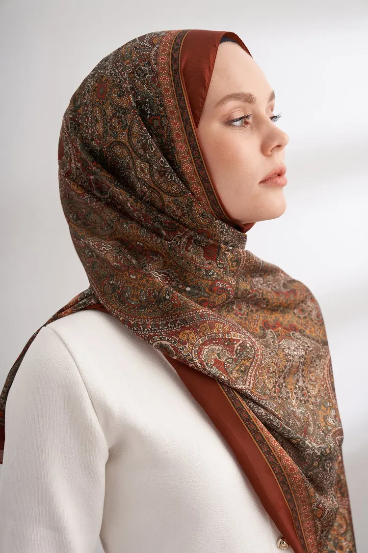 ARMANDA -6036 Etnik Desen Şal - 