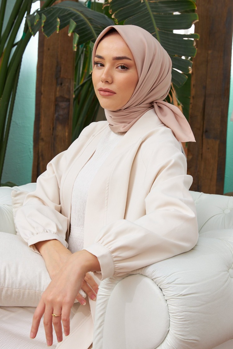 Silk Home Twill Eşarp 11343 - Bej