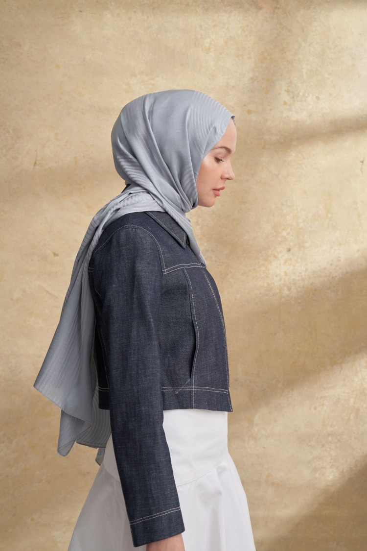 Armanda - 3305 Fiori Jakar Line Desen - Gümüş