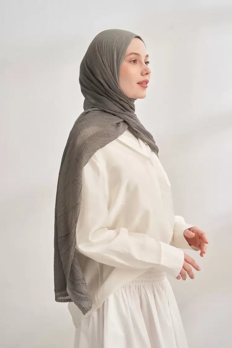 ARMANDA - 3359 Müslin Degrade - Haki - Çağla Yeşili