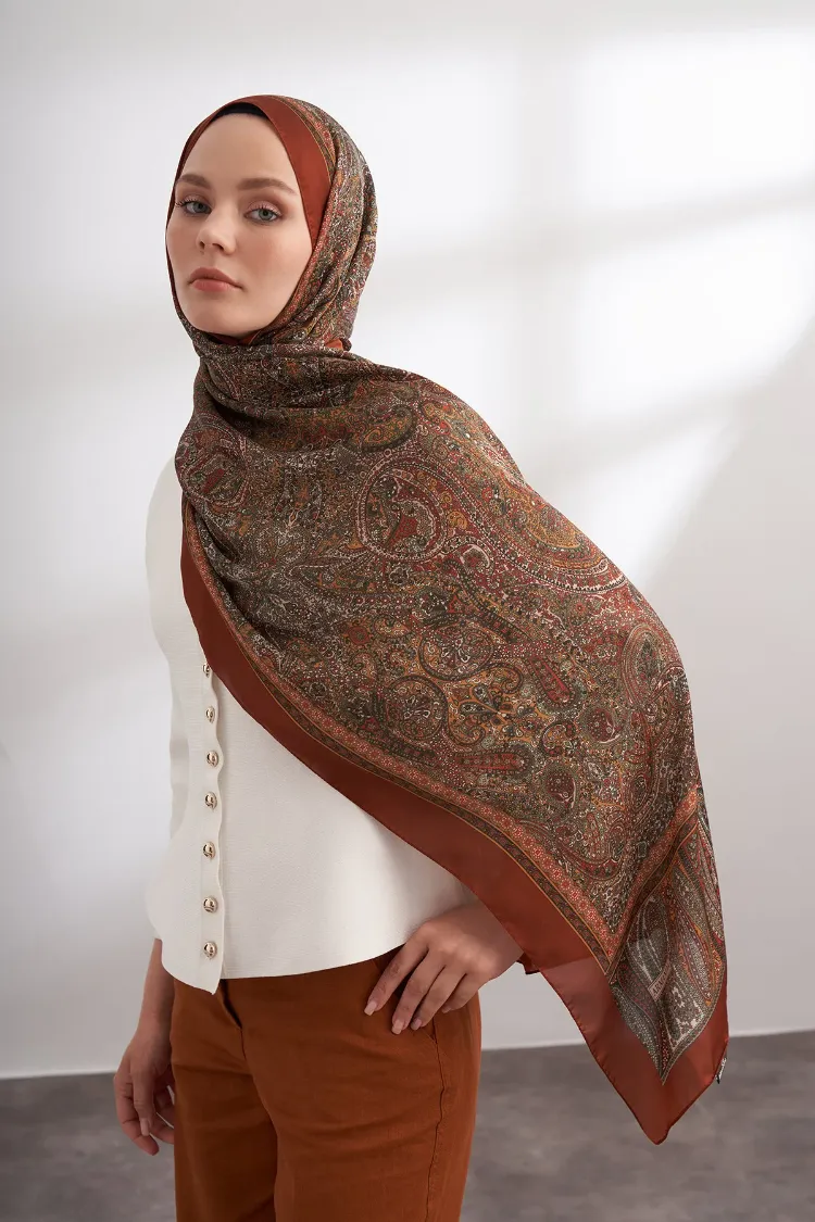 ARMANDA -6036 Etnik Desen Şal - 