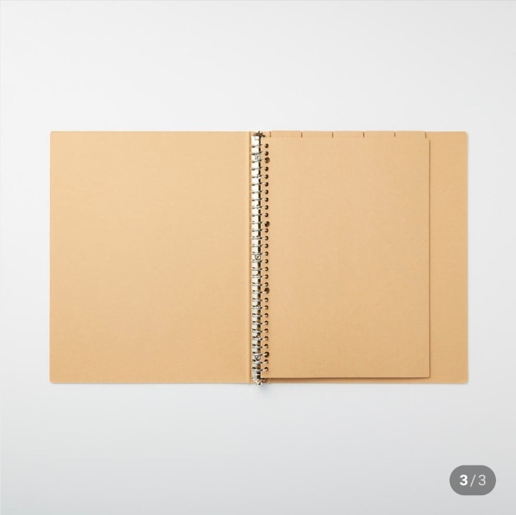 Muji index A4 