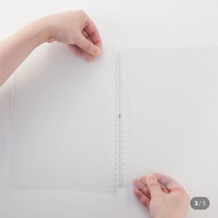 Muji Refil defterin kılıfı A4 / 30 delikli