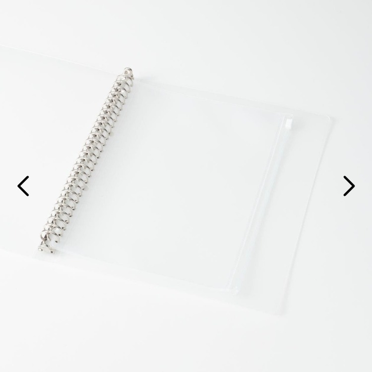 Muji A4 zipper(fermuarlı) sayfa